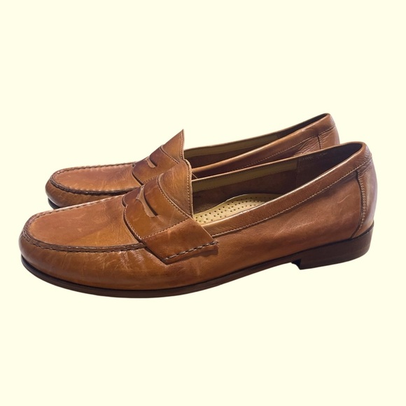 Cole Haan  Penny  Loafers Size 13 M Tan C12461 - Picture 1 of 9